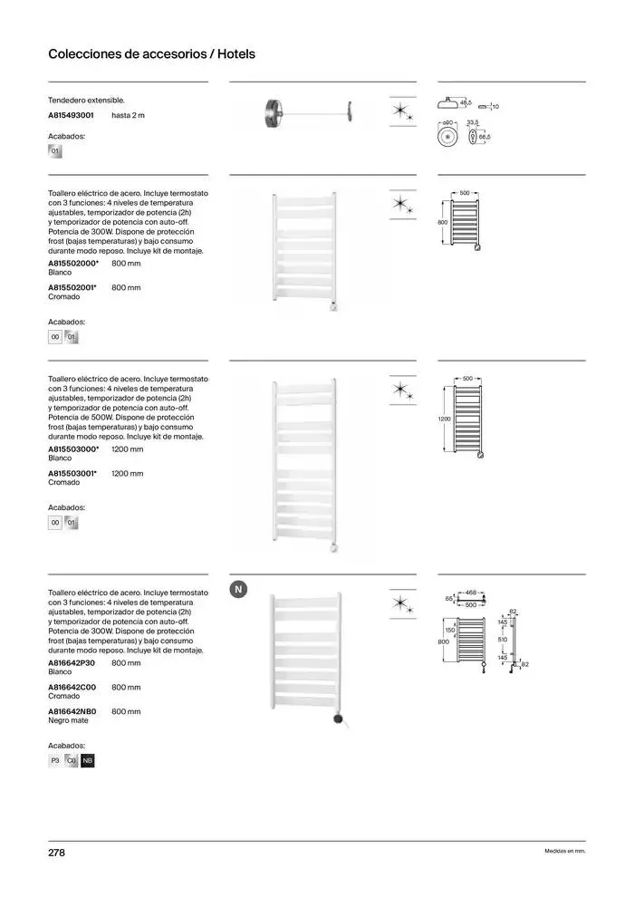 Catálogo de Colecciones de Baño, Muebles y Accesorios 9 de enero al 31 de diciembre 2025 - Página 280