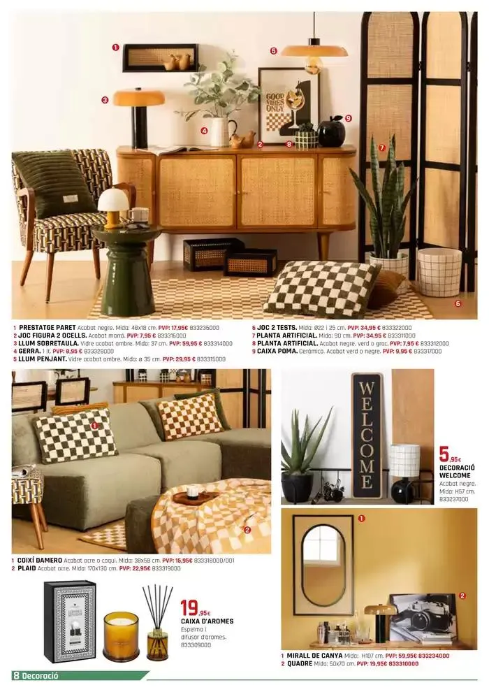 Catálogo de Especial Llar i Decoració 21 de noviembre al 30 de diciembre 2024 - Página 8