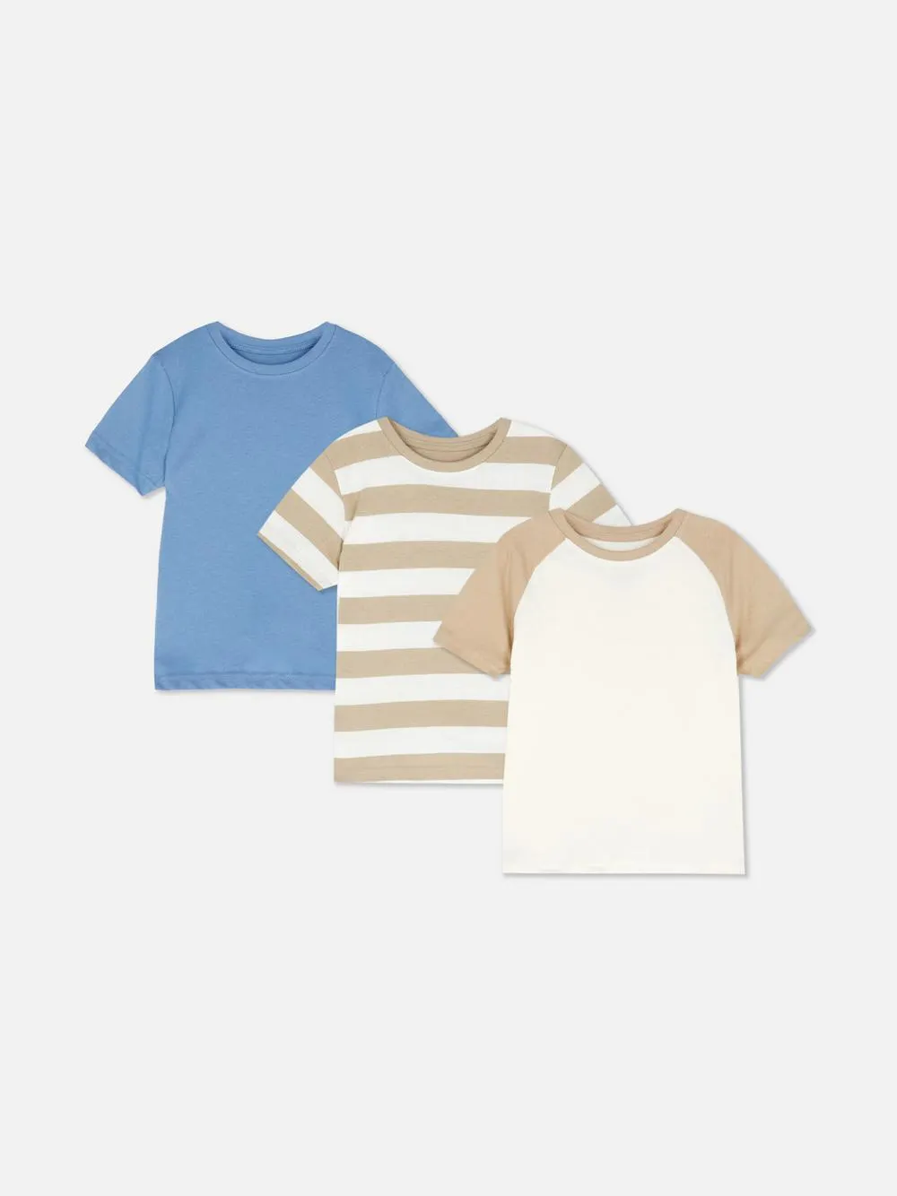 Pack de 3 camisetas de manga corta