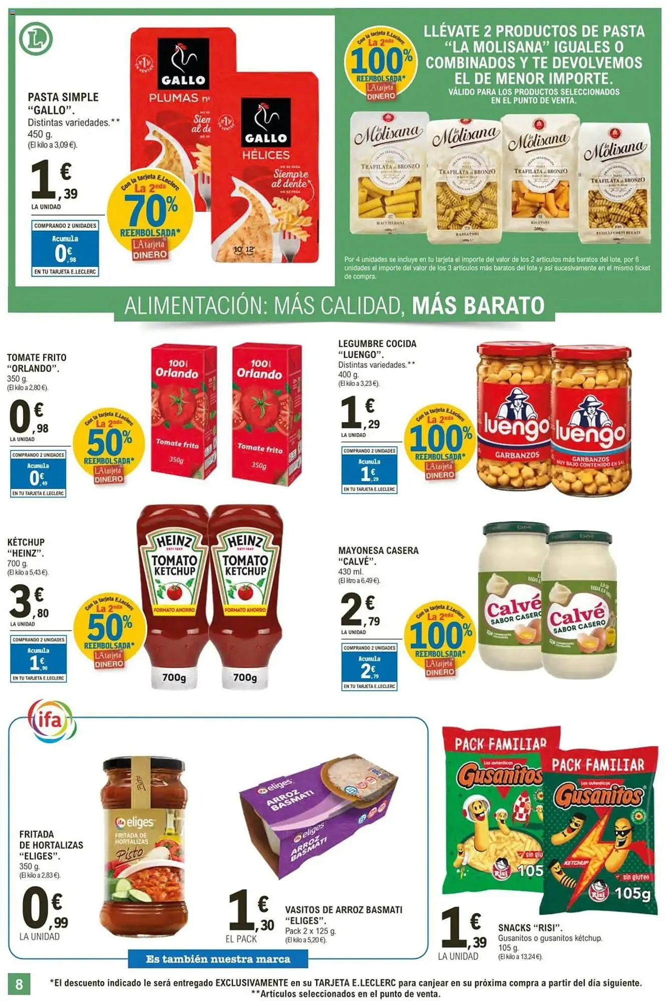 Catálogo de Folleto E.Leclerc 2 de julio al 13 de julio 2025 - Página 8