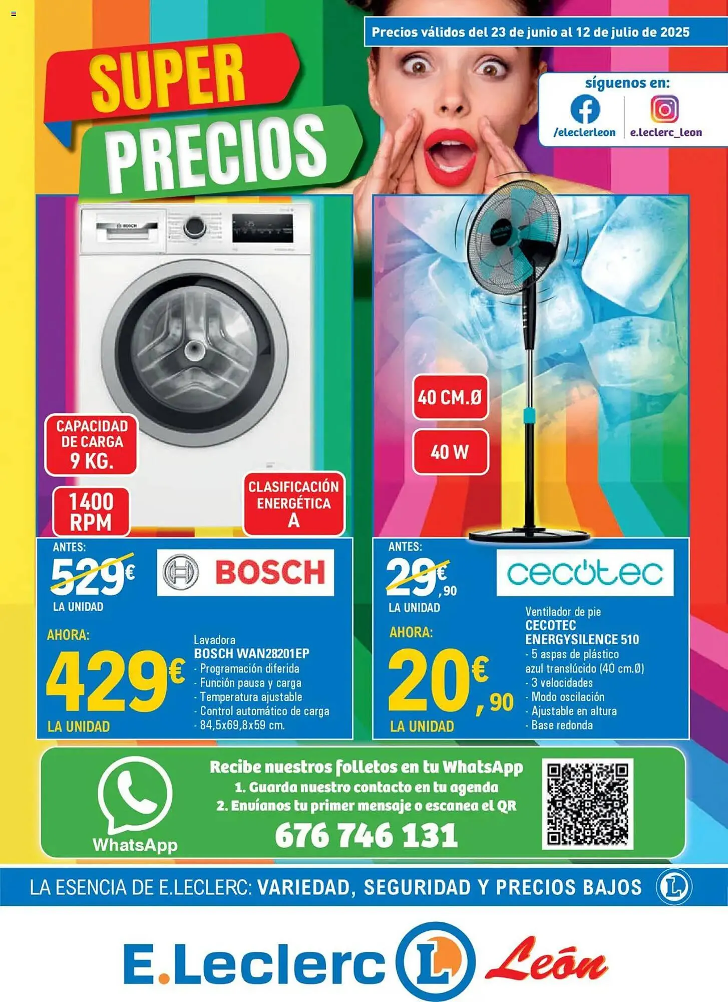 Catálogo de Folleto E.Leclerc 23 de junio al 12 de julio 2025 - Página 1