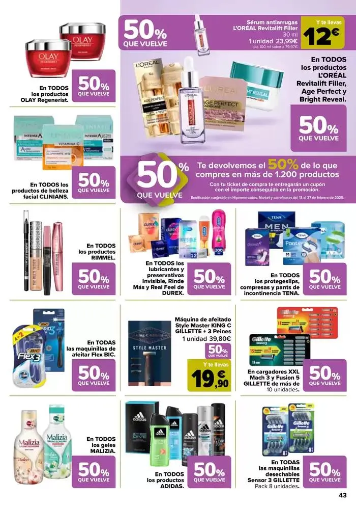 Catálogo de 50% QUE VUELVE 28 de enero al 12 de febrero 2025 - Página 43