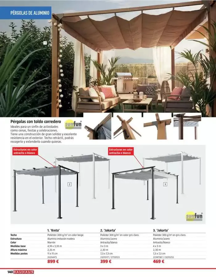 Catálogo de Bauhaus Verano 1 de junio al 31 de agosto 2025 - Página 140