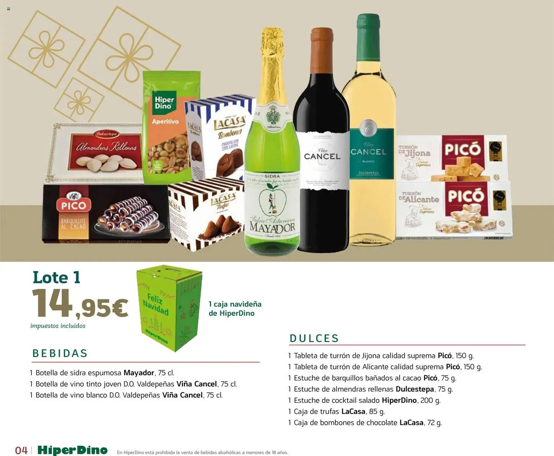 Catálogo de Folleto HiperDino 10 de noviembre al 24 de diciembre 2025 - Página 4