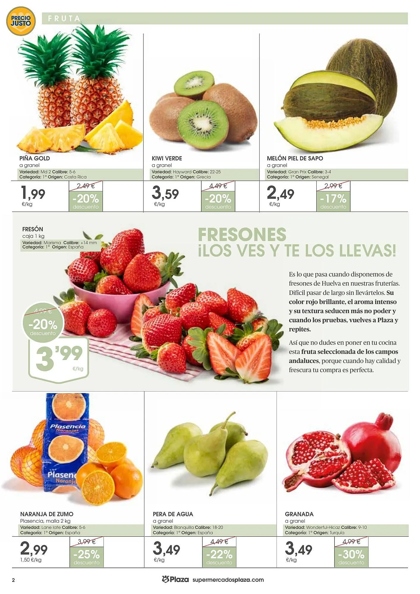 Catálogo de Folleto Supermercados Plaza 10 de abril al 22 de abril 2026 - Página 2