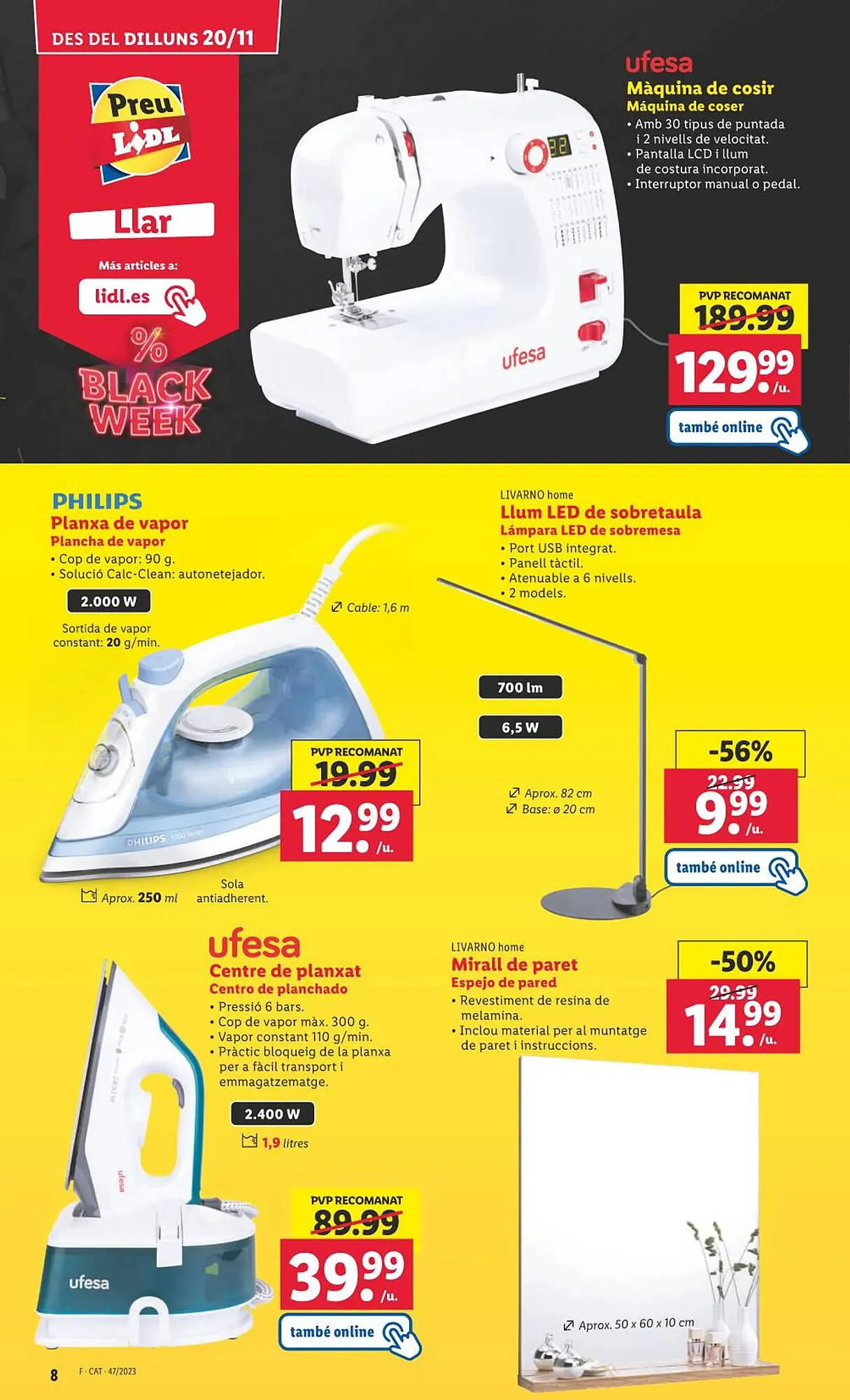 Catálogo de Folleto Lidl 13 de noviembre al 27 de noviembre 2023 - Página 8