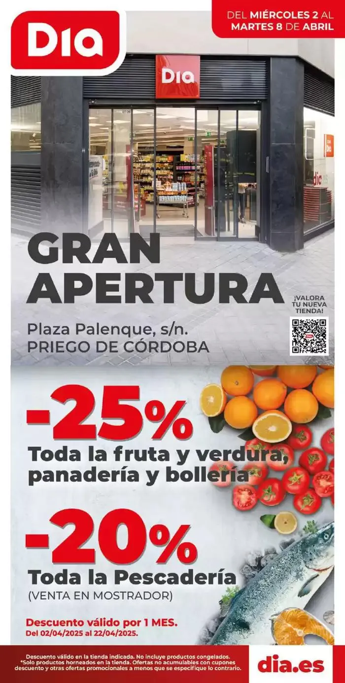 Catálogo de Gran apertura Dia del 2 al 8 de abril  2 de abril al 8 de abril 2025 - Página 1