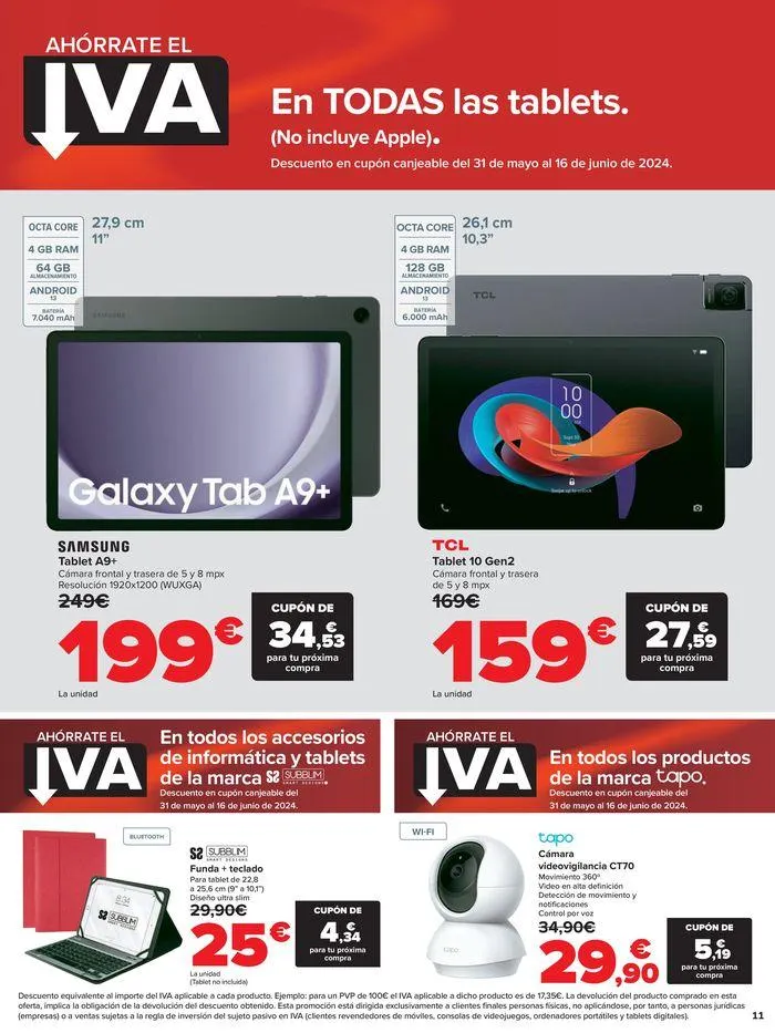 Catálogo de AHÓRRATE EL IVA 24 de mayo al 30 de mayo 2024 - Página 11