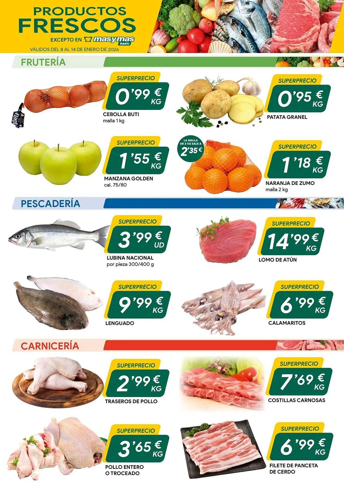 Catálogo de Folleto Masymas 8 de enero al 21 de enero 2026 - Página 2