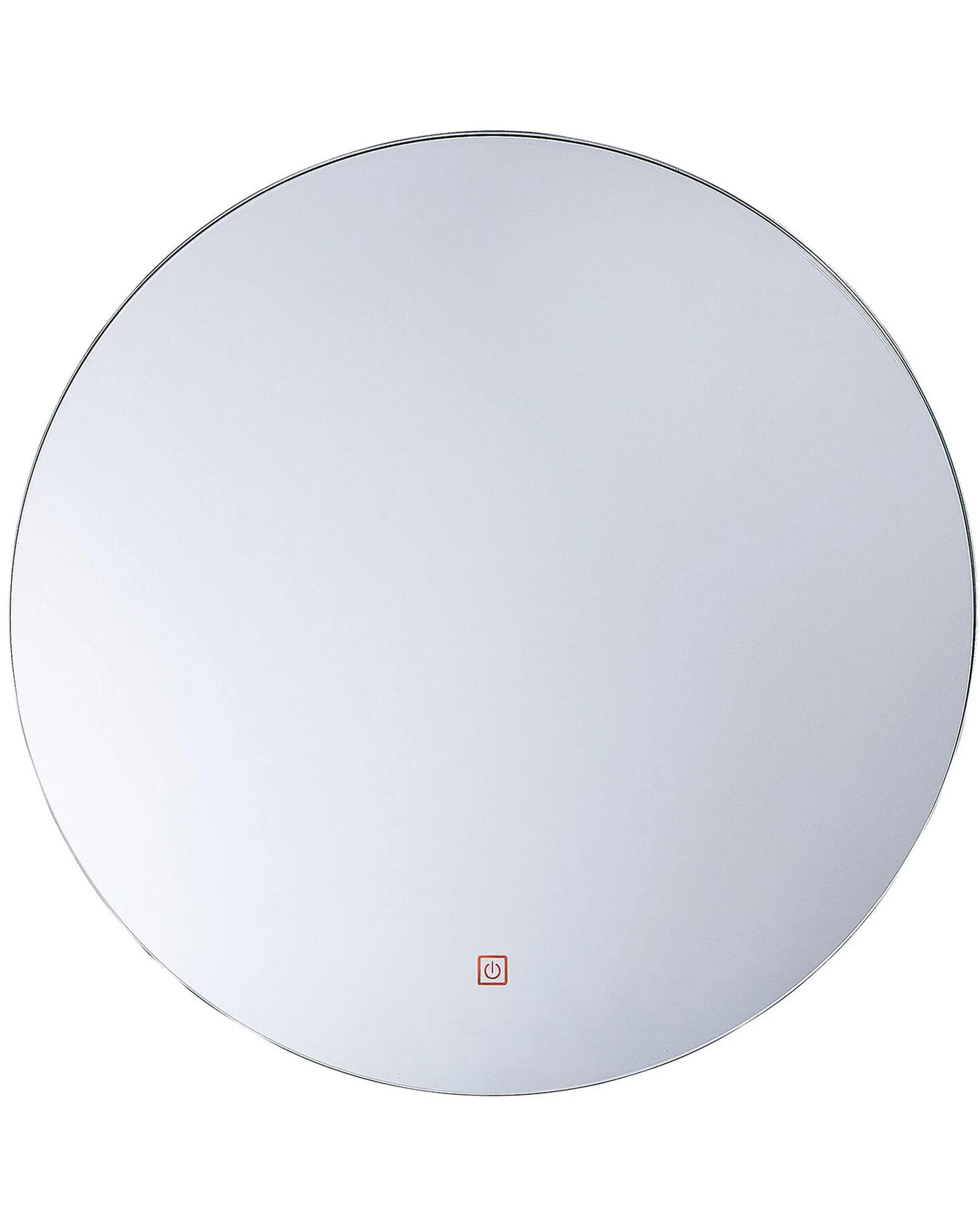 Espejo LED de baño CALLAC 60 cm 60 cm Plateado