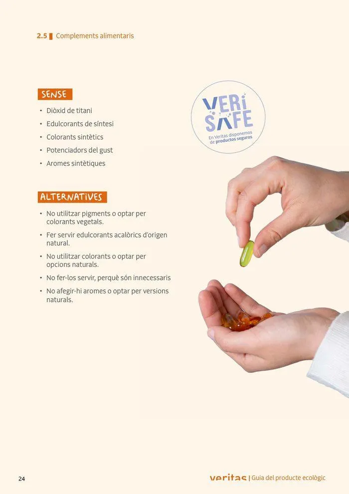 Catálogo de Veritas ABC productes ecològics 2 de septiembre al 31 de diciembre 2024 - Página 24