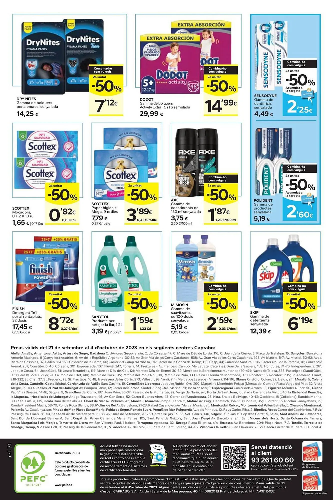Catálogo de Folleto Caprabo 21 de septiembre al 4 de octubre 2023 - Página 8
