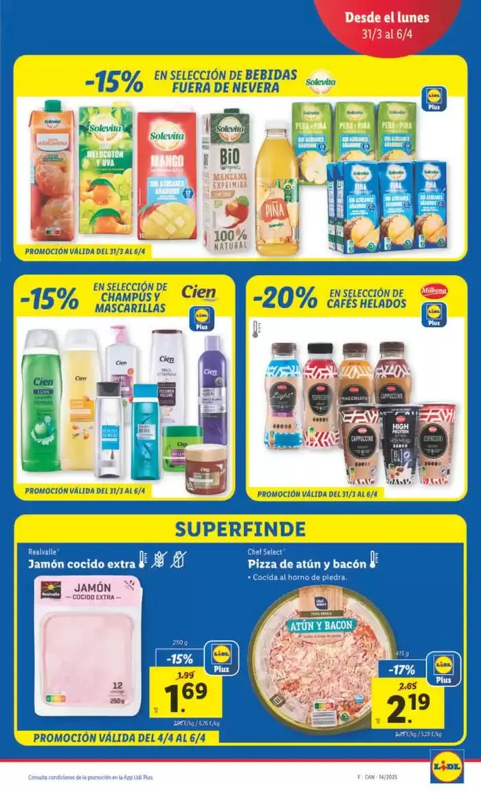 Catálogo de № 1 PRECIO - Ofertas válidas del 31/03 al 06/04 31 de marzo al 6 de abril 2025 - Página 15
