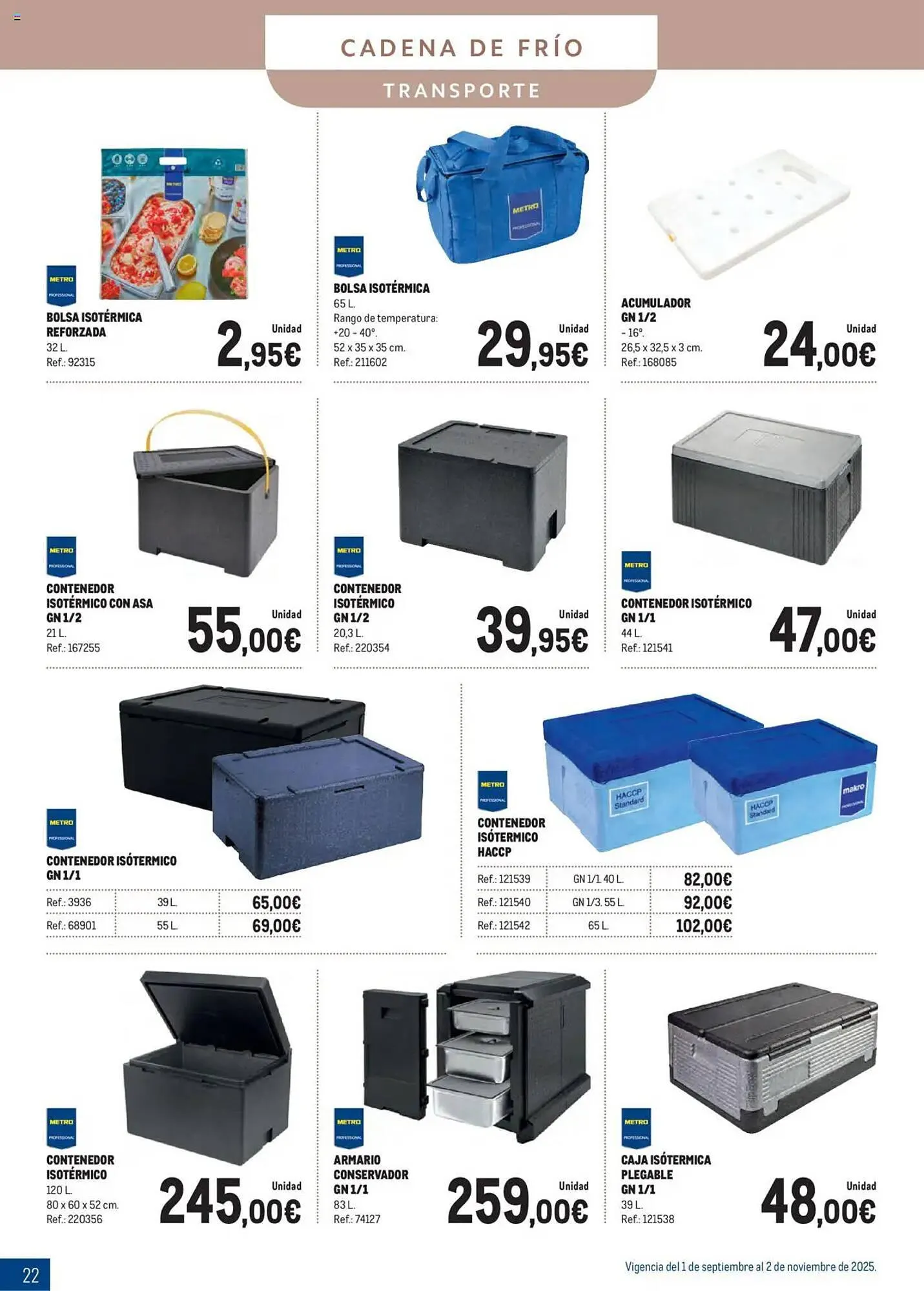 Catálogo de Folleto Makro 1 de septiembre al 2 de noviembre 2025 - Página 22