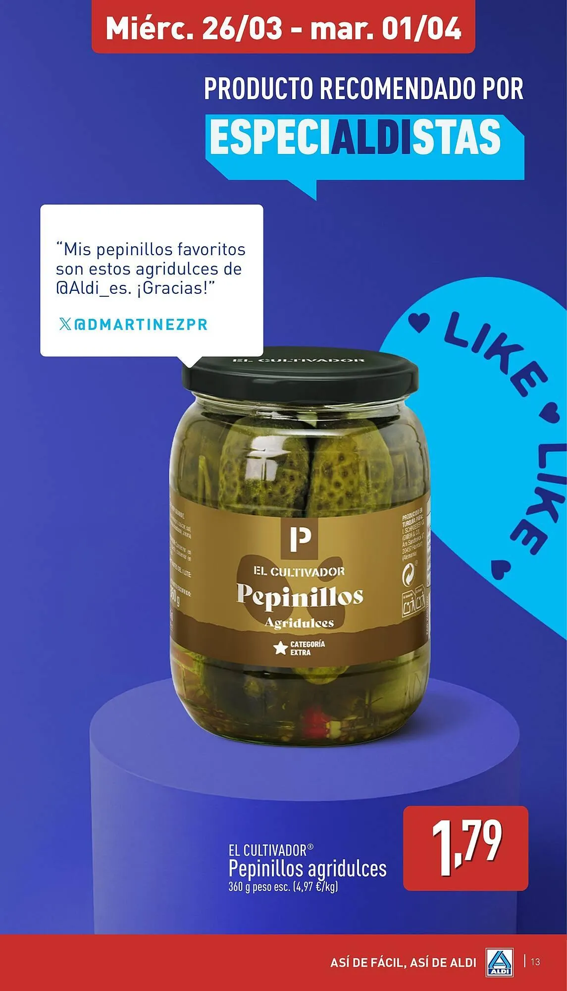 Catálogo de Folleto ALDI 26 de marzo al 1 de abril 2025 - Página 13