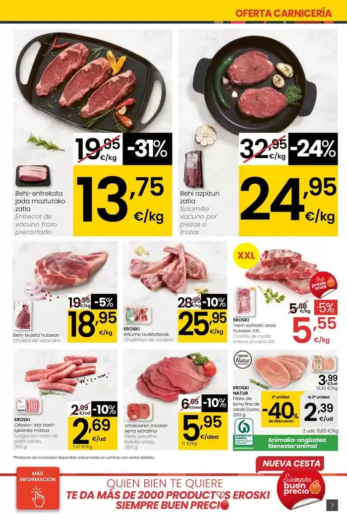 Catálogo de AUKERA OFERTA EROSKI CENTER 10 de abril al 29 de abril 2025 - Página 7