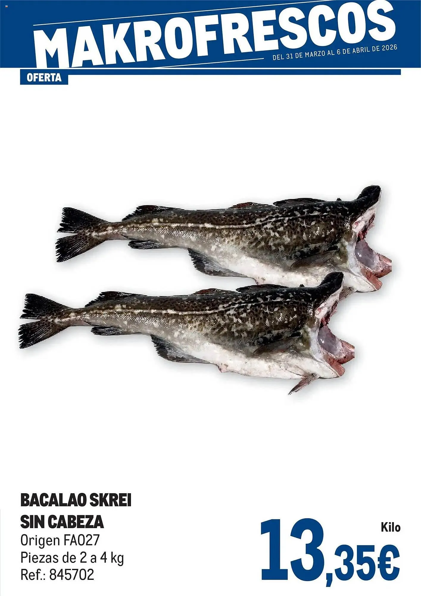 Catálogo de Catálogo Makro 31 de marzo al 6 de abril 2026 - Página 1