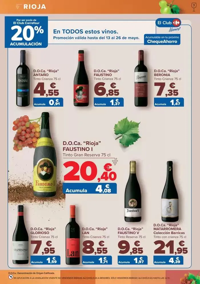 Catálogo de RUTA DE LOS VINOS 13 de mayo al 26 de mayo 2025 - Página 7