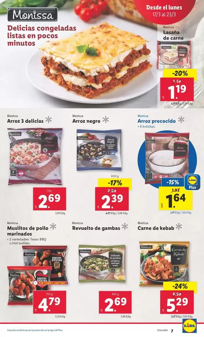 Catálogo de № 1 PRECIO - Ofertas válidas del 17/03 al 23/03 17 de marzo al 23 de marzo 2025 - Página 7