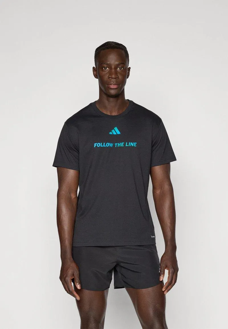 FOLLOW THE LINE BERLIN - Camiseta deportiva - black