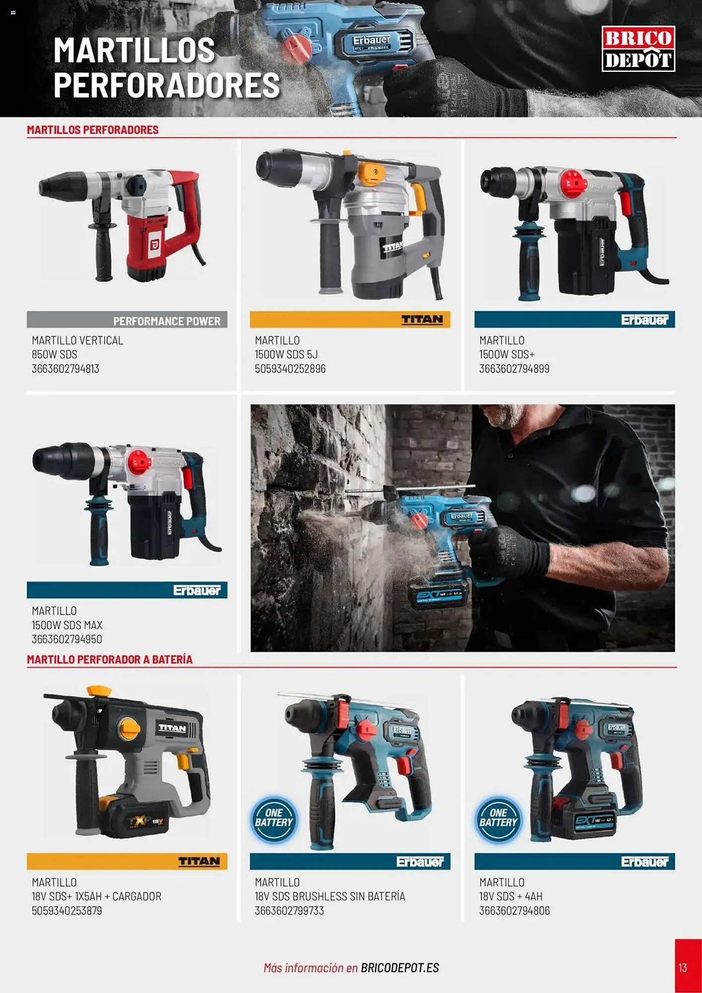 Catálogo de Folleto Brico Depôt 1 de abril al 31 de diciembre 2025 - Página 13