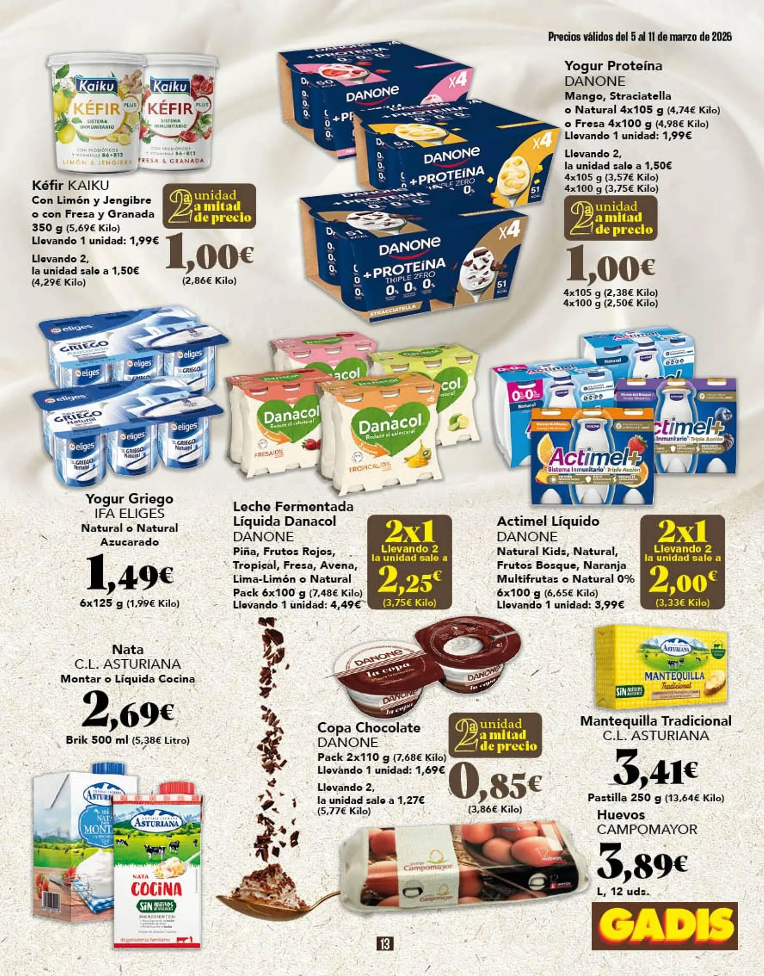 Catálogo de Folleto Gadis 5 de marzo al 11 de marzo 2026 - Página 13