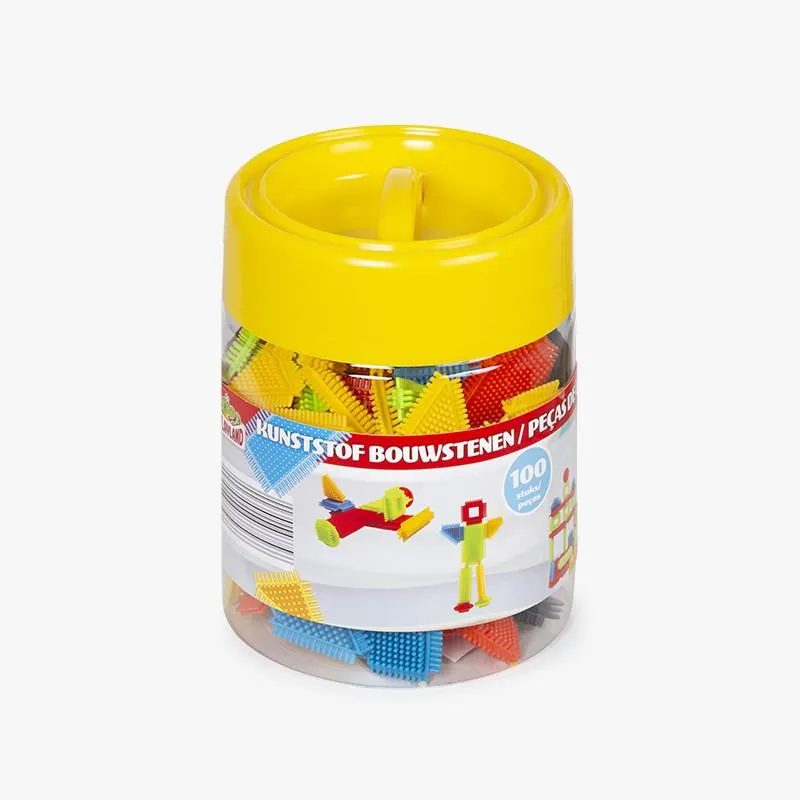 SET BLOQUES CONSTRUCCIÓN VARIOS COLORES