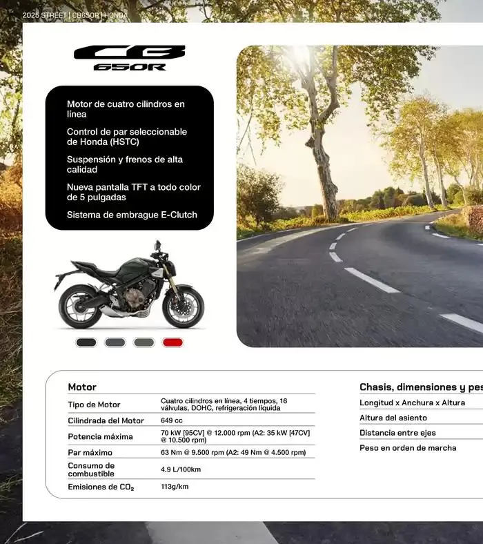 Catálogo de Gama Street & Touring 2025 14 de mayo al 31 de diciembre 2025 - Página 27