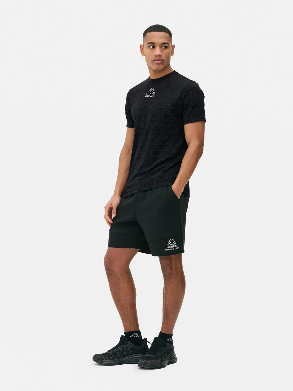 Camiseta gráfica de jacquard Kappa x Primark