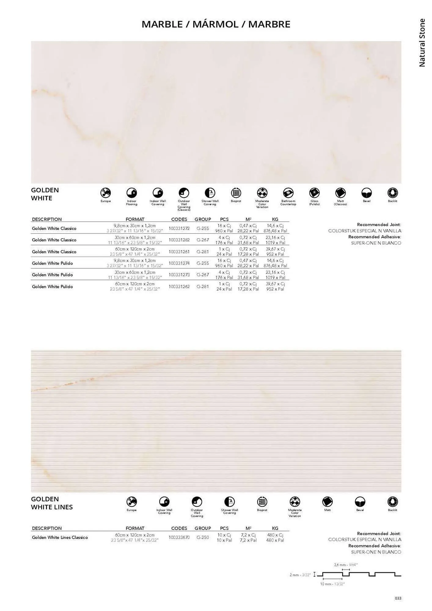 Catálogo de Folleto Porcelanosa 31 de marzo al 8 de febrero 2024 - Página 40