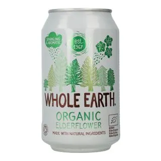 Refresco Bio Sauco, 330 ml. Whole Earth