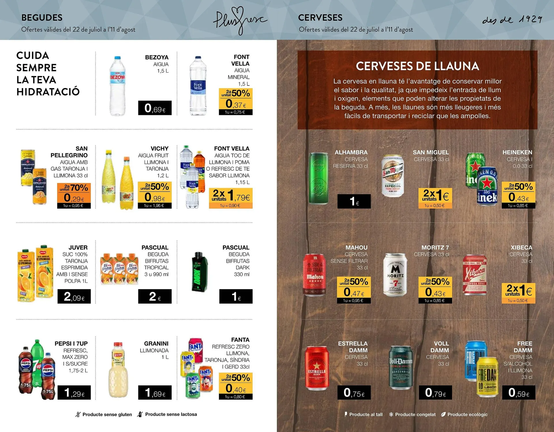 Catálogo de Folleto Plusfresc 22 de julio al 11 de agosto 2025 - Página 11