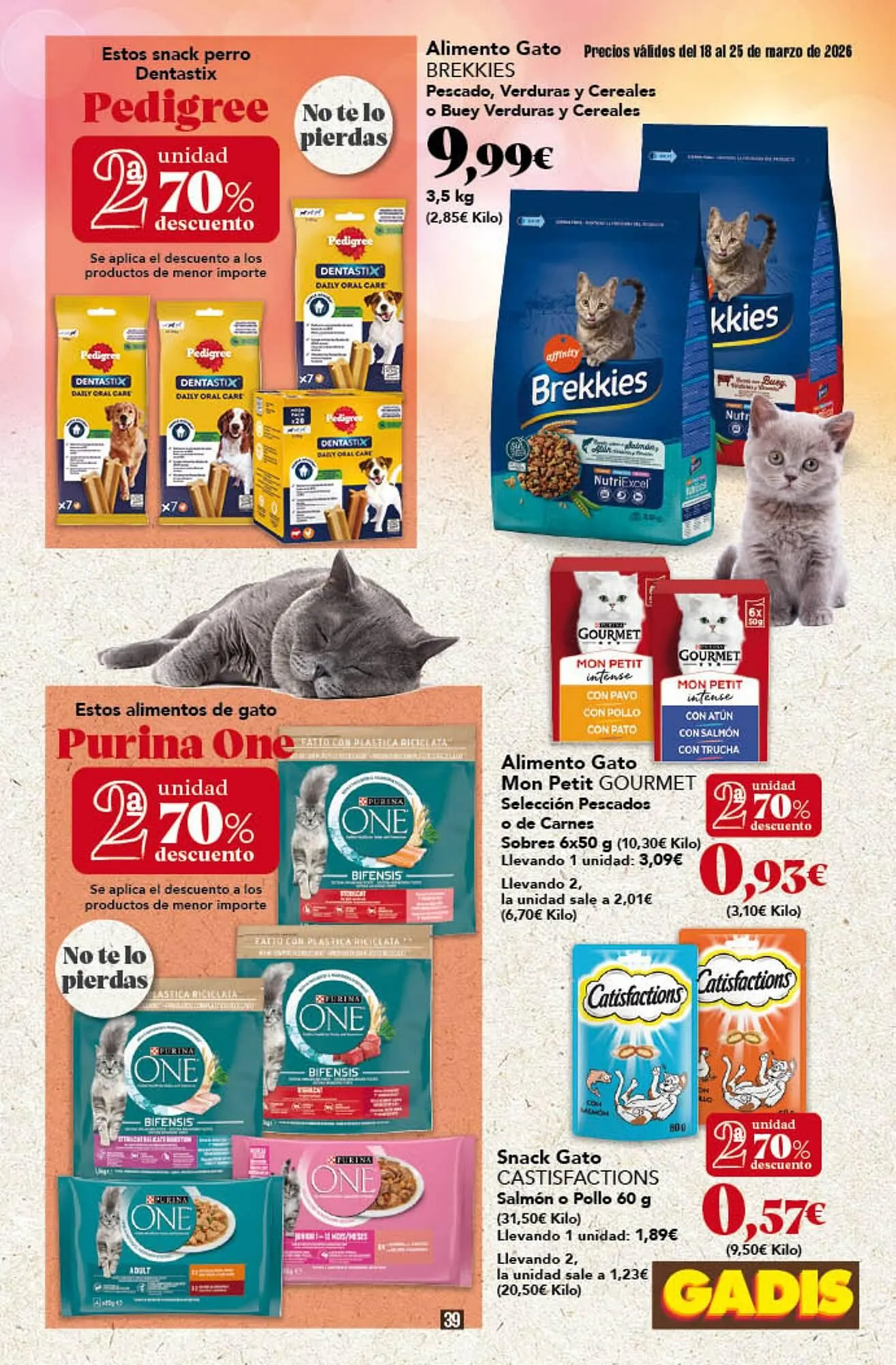 Catálogo de Folleto Gadis 18 de marzo al 25 de marzo 2026 - Página 39