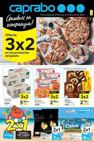Catálogo de Oferta 3x2 27 de junio al 10 de julio 2024 - Página 1