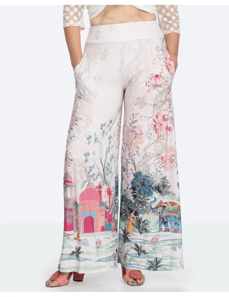 Pantalón Palazzo Cenefa Hindú