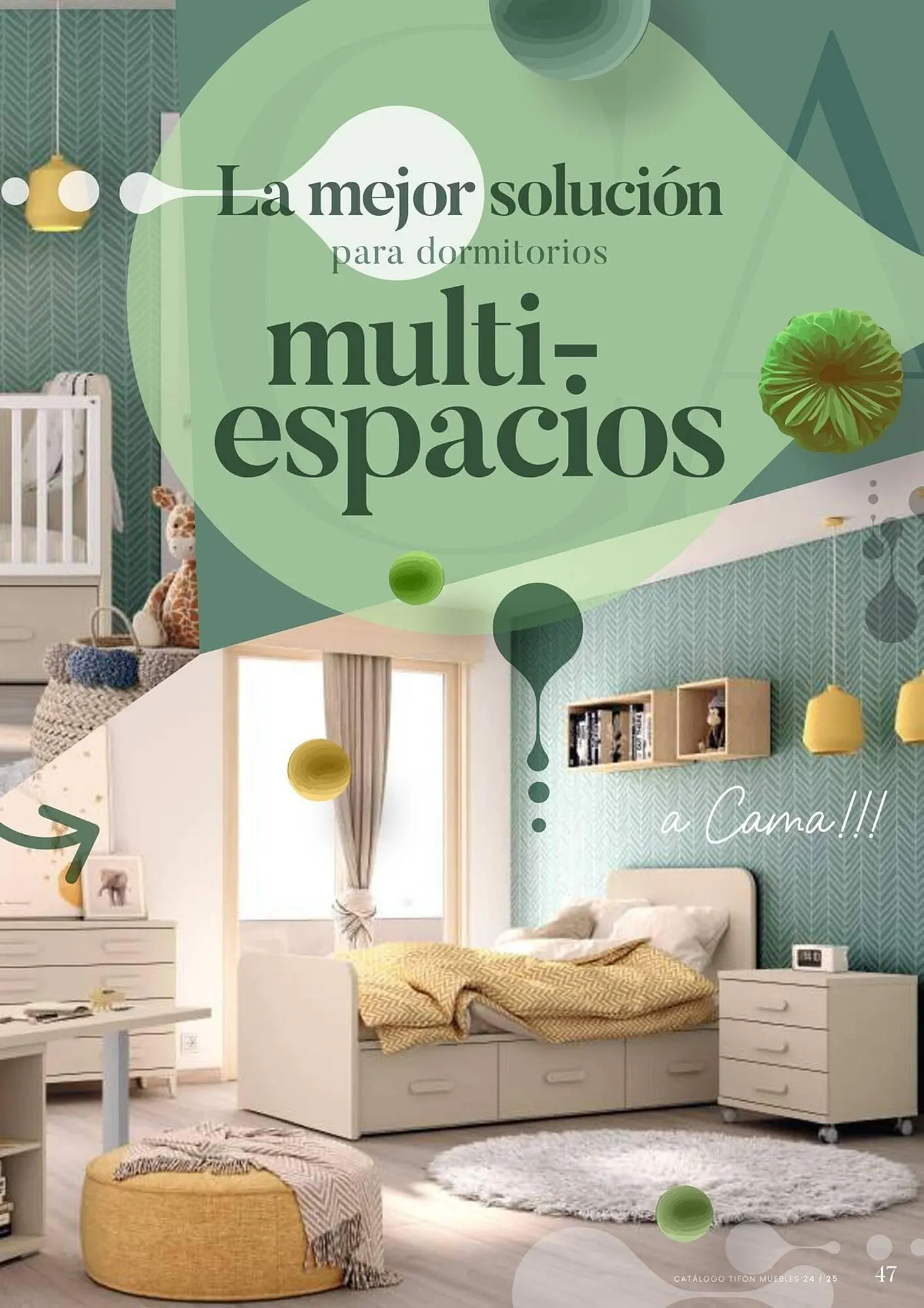 Catálogo de Folleto Tifón Hipermueble 12 de julio al 31 de mayo 2025 - Página 47