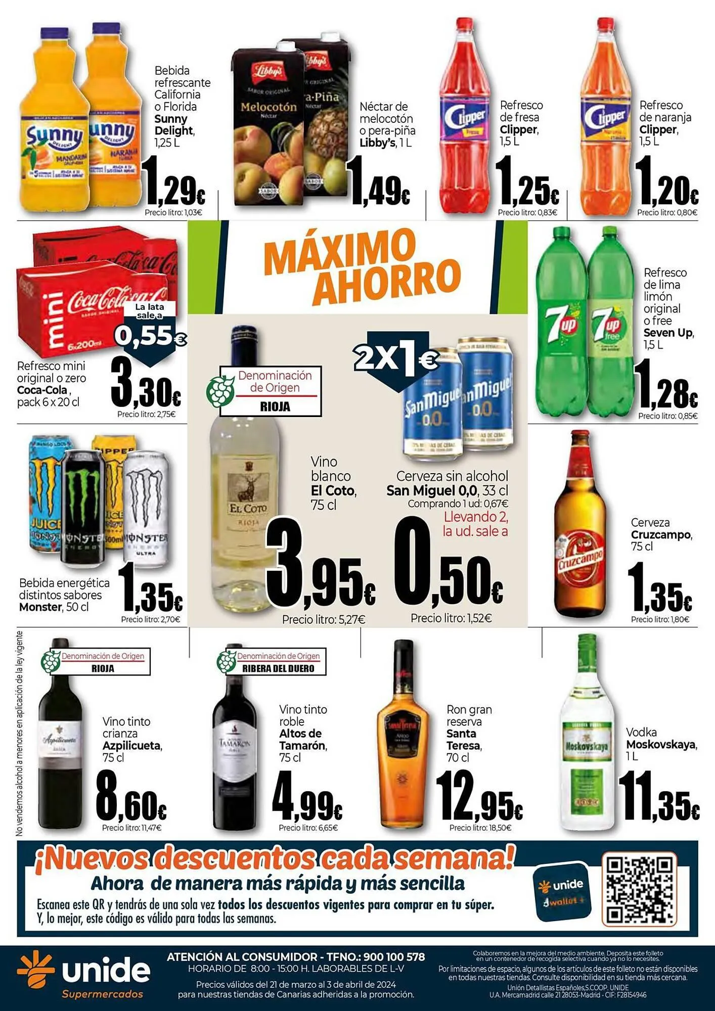 Catálogo de Folleto Unide Supermercados 21 de marzo al 3 de abril 2024 - Página 8