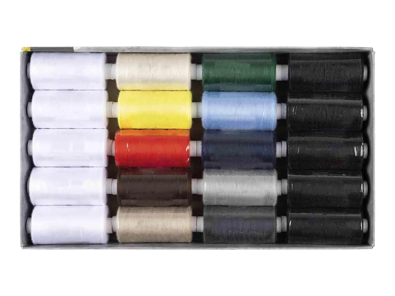 Hilo sintético para máquina de coser pack 20