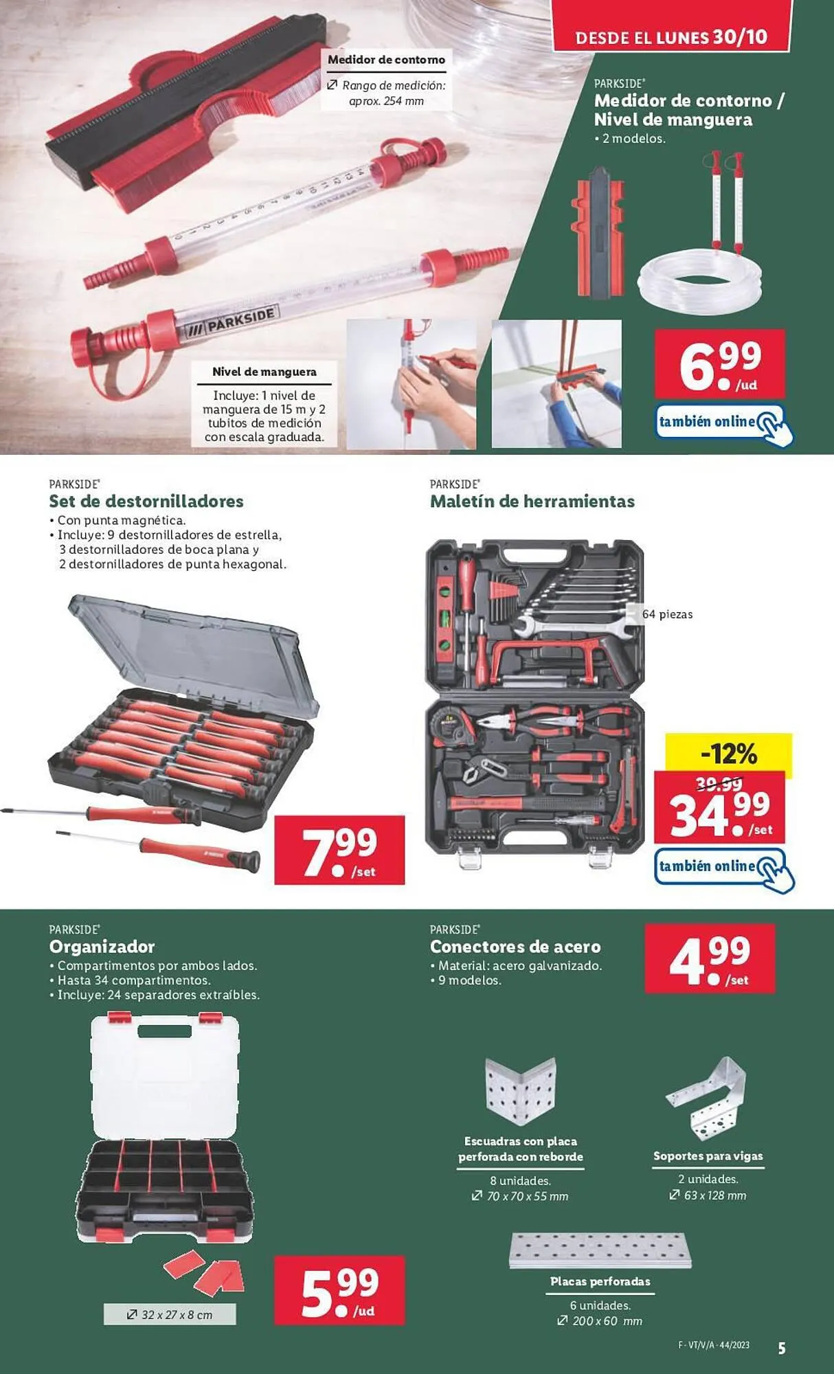 Catálogo de Folleto Lidl 30 de octubre al 5 de noviembre 2023 - Página 5