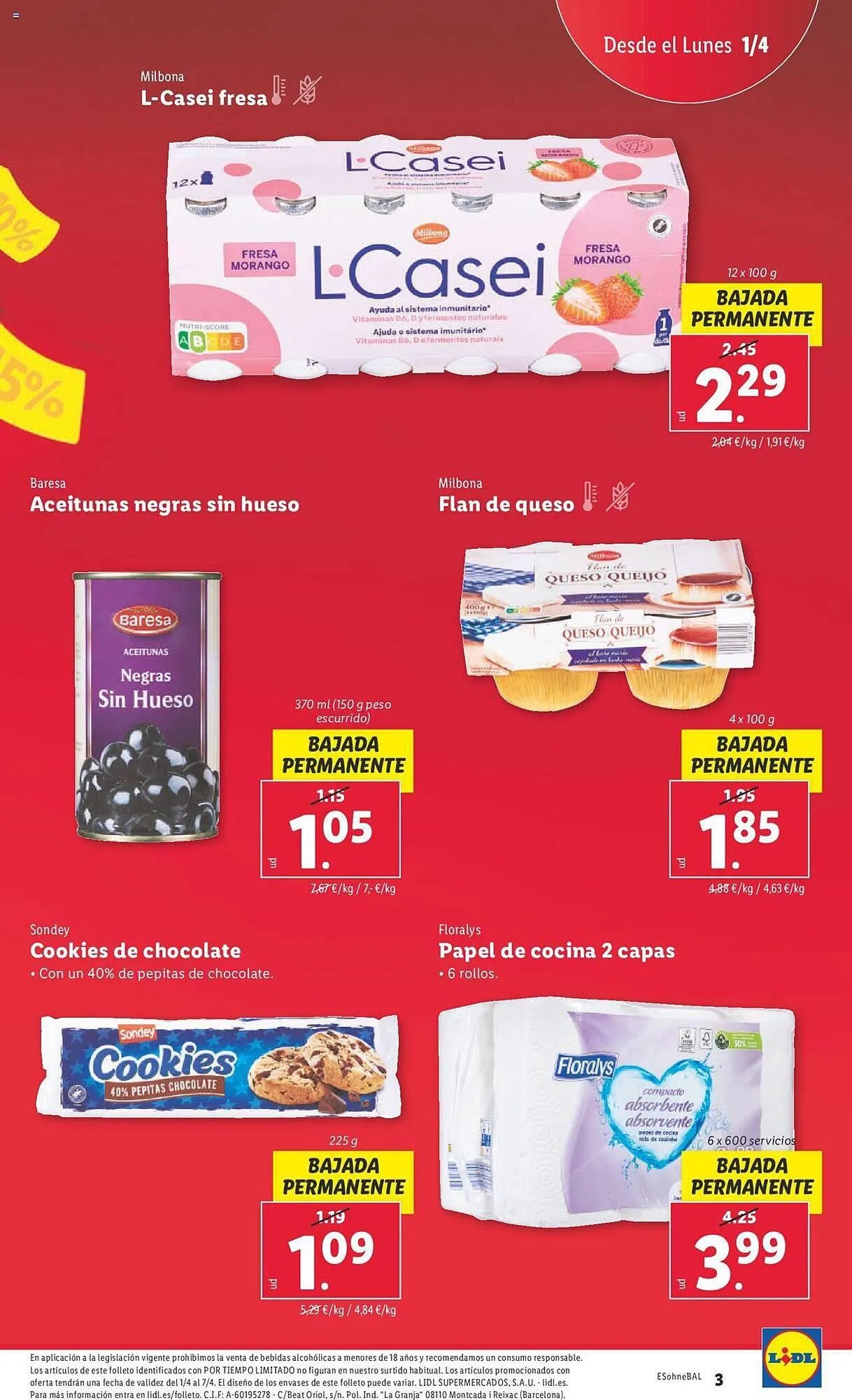 Catálogo de Folleto Lidl 1 de abril al 7 de abril 2024 - Página 3