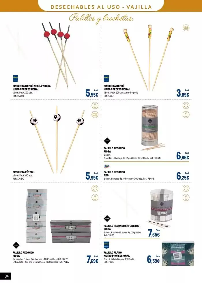 Catálogo de Catalogo Desechables Take Away Centro 20 de mayo al 1 de junio 2025 - Página 34