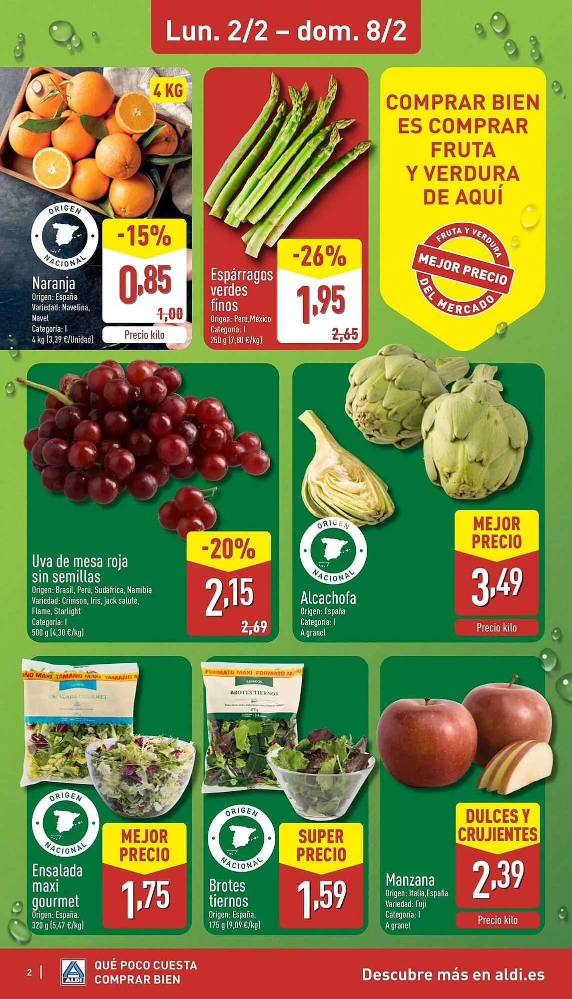 Catálogo de Folleto ALDI 2 de febrero al 8 de febrero 2026 - Página 2