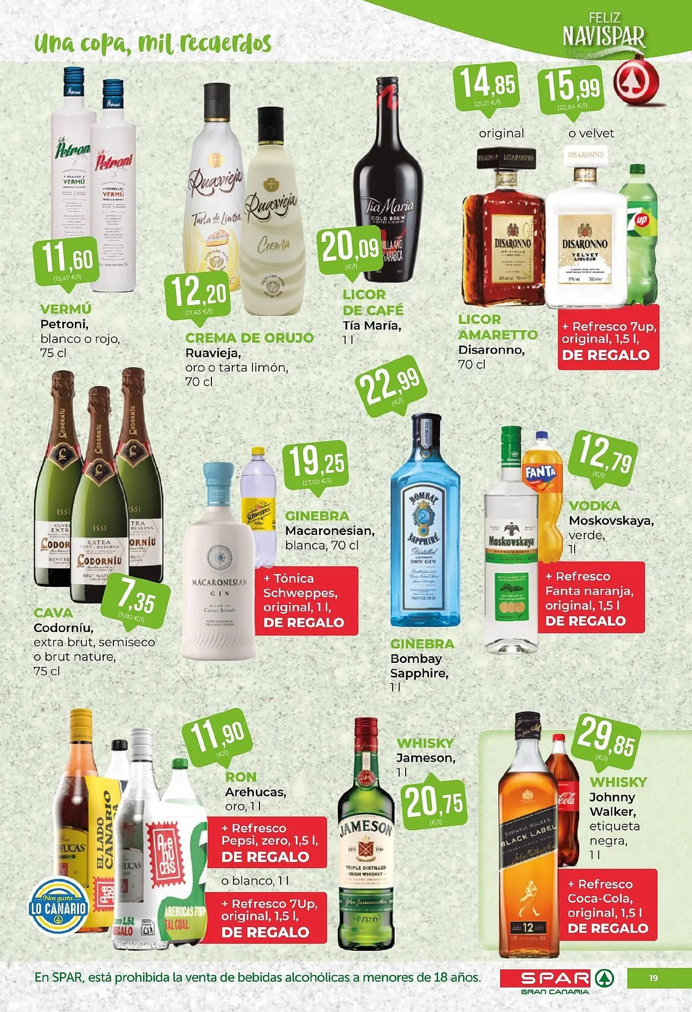 Catálogo de Folleto SPAR Gran Canaria 2 de diciembre al 11 de diciembre 2025 - Página 19
