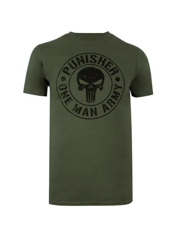 The Punisher Camiseta One Man Army para Hombre