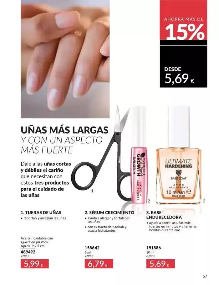 Catálogo de Catálogo AVON Mayo 2 de mayo al 31 de mayo 2025 - Página 67