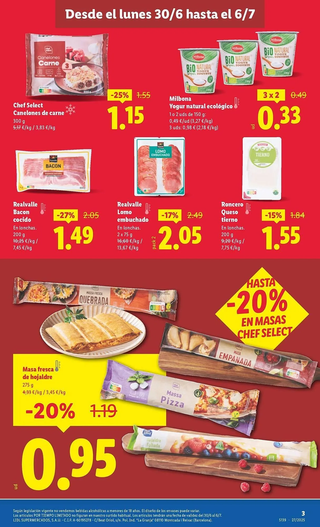 Catálogo de Folleto Lidl 30 de junio al 6 de julio 2025 - Página 3