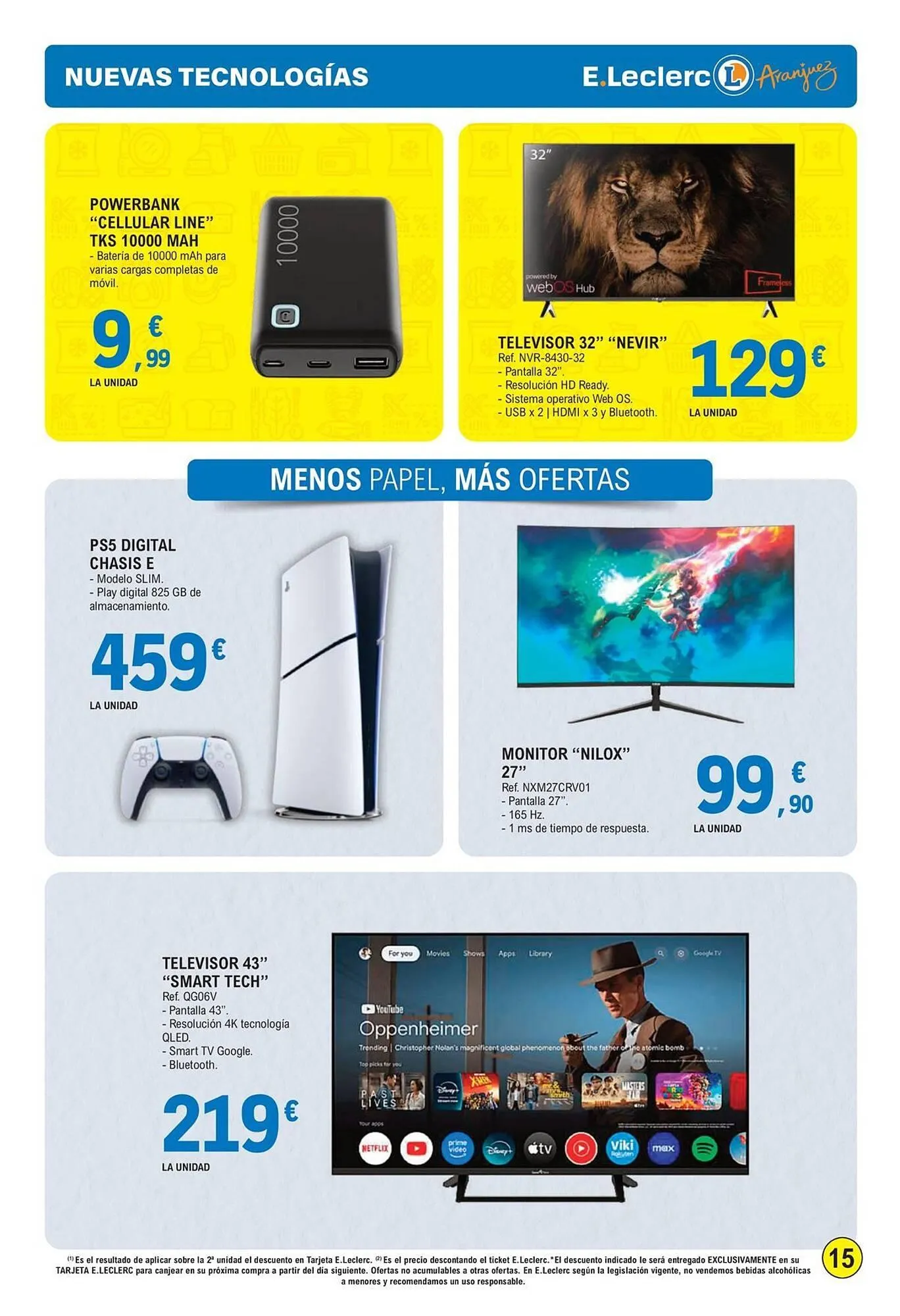 Catálogo de Catálogo E.Leclerc 29 de abril al 10 de mayo 2026 - Página 15
