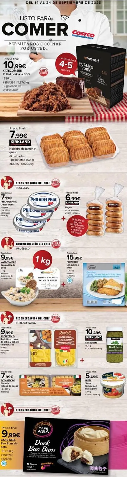 Catálogo de Folleto Costco 14 de septiembre al 24 de septiembre 2023 - Página 1