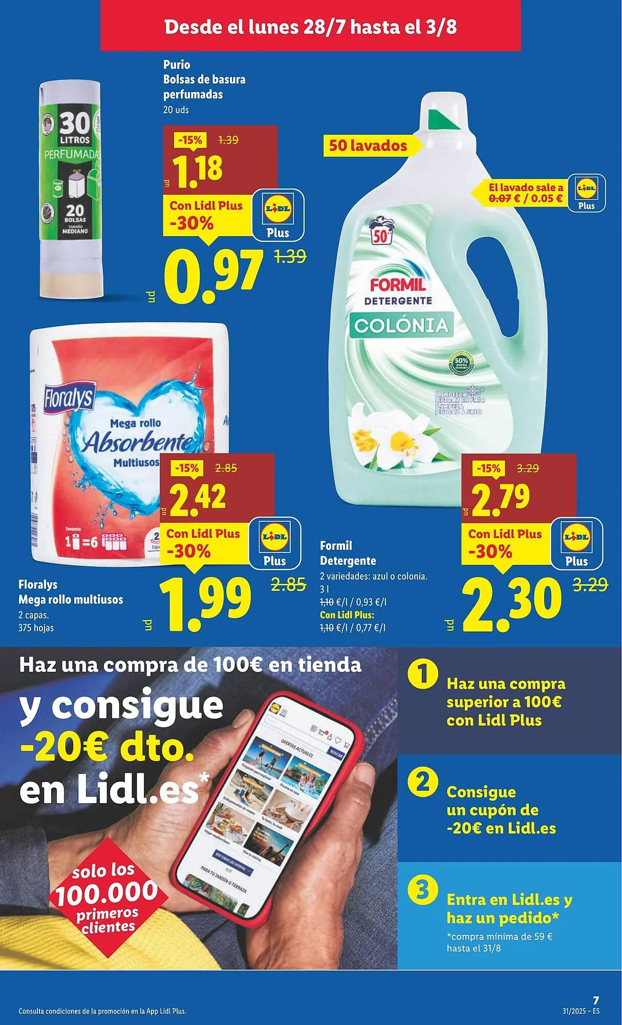 Catálogo de Folleto Lidl 28 de julio al 3 de agosto 2025 - Página 7