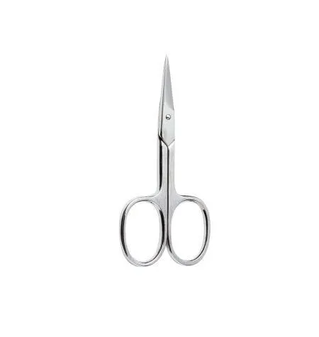 Tijera manicura uñas recta cromada